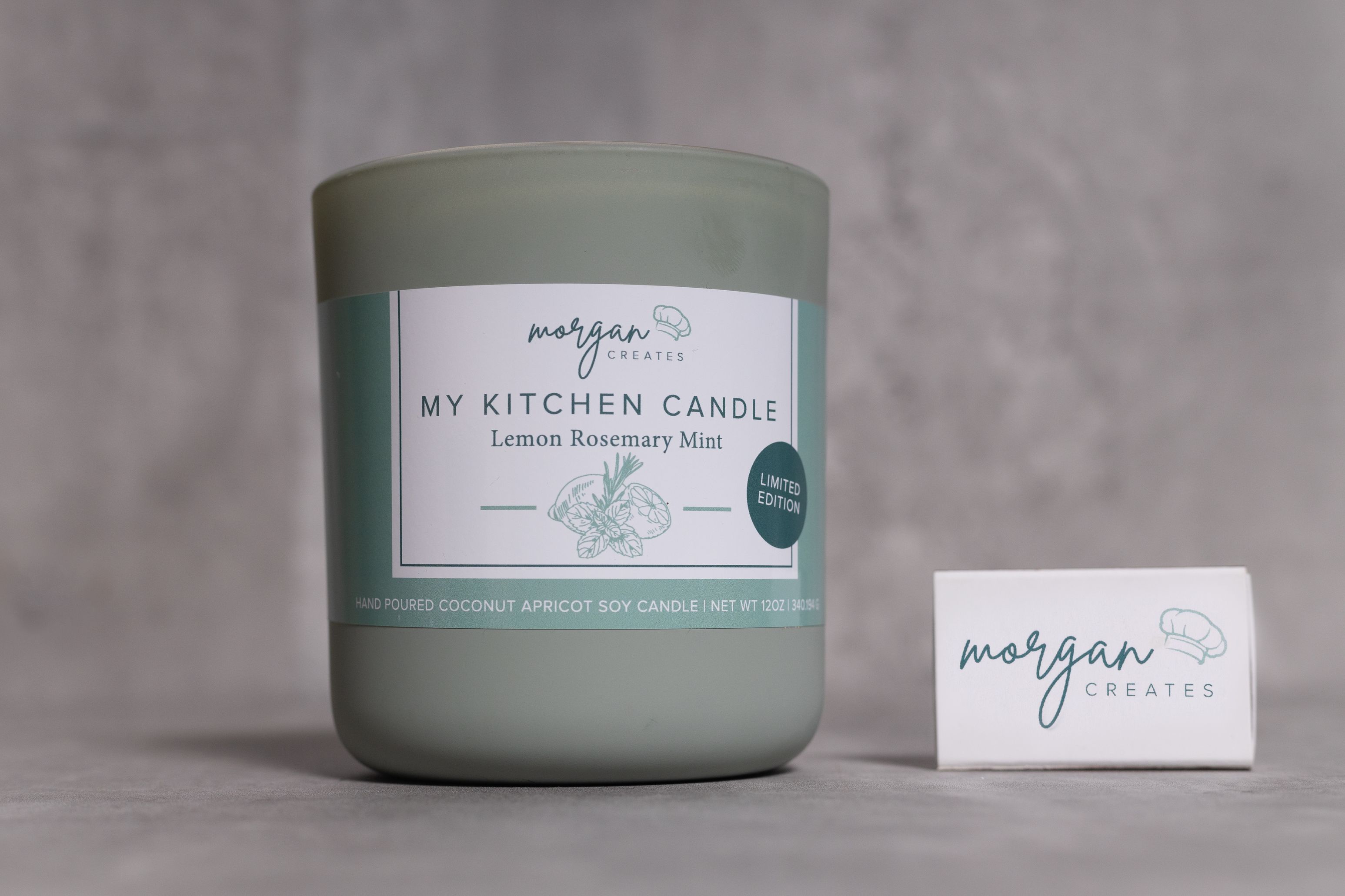 Limited Edition: My Kitchen Candle: Lemon Mint Rosemary